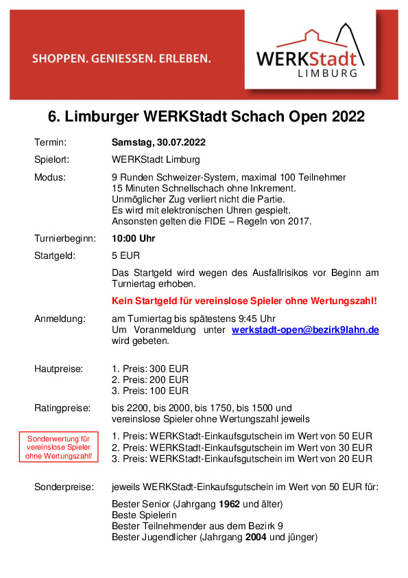 6 WERKStadt Open 1