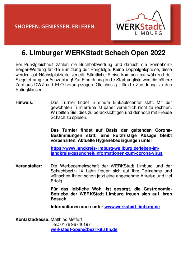 6 WERKStadt Open 2